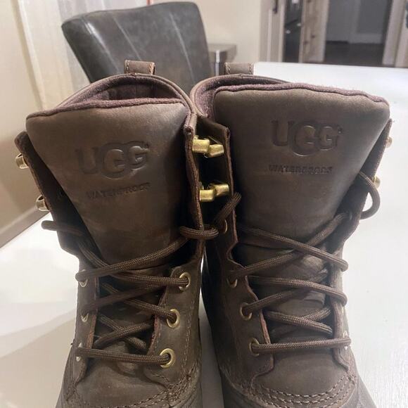 Ugg Australia Men\'s Rain Boot Stout Brown Yucca Waterproof 1015382 Size 9 main image 5